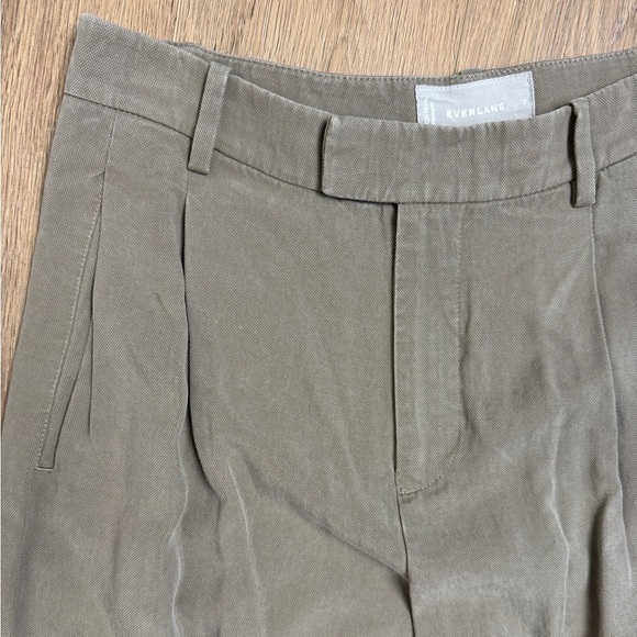 Everlane Taupe relaxed trouser pant - size 2 - Picture 3 of 8